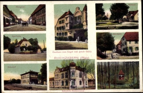 Rheinzabern der pfalz - ak,
