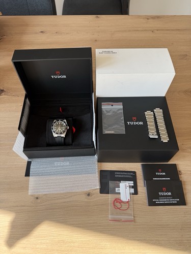 Tudor black bay full set - black,