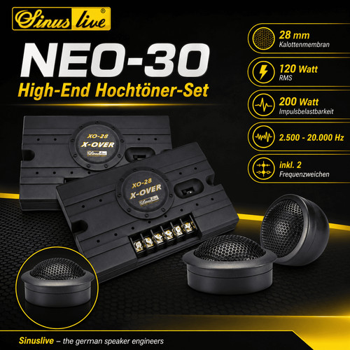 Sinuslive neo hochtöner - neo-30,