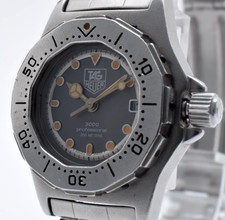 Vintage [N NEUWERTIG] Tag Heuer Professional 3000 932.208 Quarz Damenuhr JAPAN