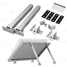 1~8 Paar Aufständerung Solarmodul Halter Wand Dach Boden Balkonkraftwerk PV