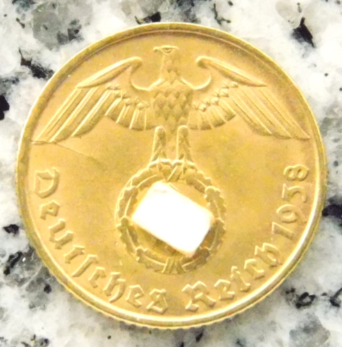 Reichspfennig 1938 messing - 5,