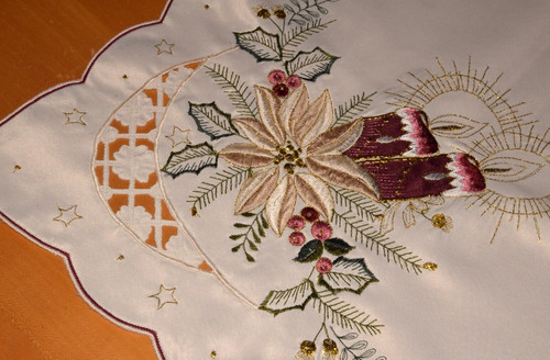Alte weihnachts tischdecke - alte, weihnachts-tischdecke