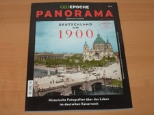 GEO EPOCHE PANORAMA Nr. 15 "DEUTSCHLAND UM 1900" Ausgabe 2019