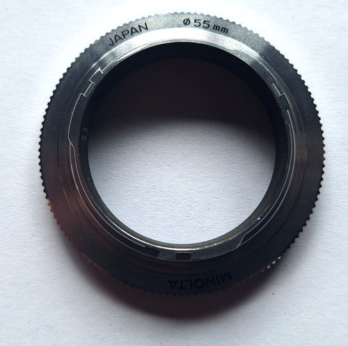 Minolta reverse ring 55mm - minolta,