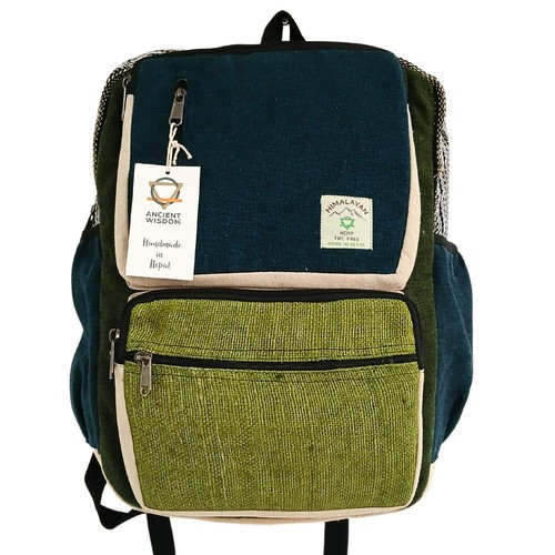Hanf rucksack groß - rucksack, -groß