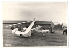 Fotografie Tragschrauber Focke-Wulf C.20 mit Kennung G-ABGA 