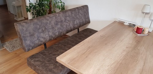 Sitzbank braun - !,