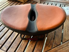 Nasenloser Fahrradsattel #3 Damen/Herren NEU braun/schwarz