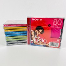 10x Sony CD-R Audio 80 Min
