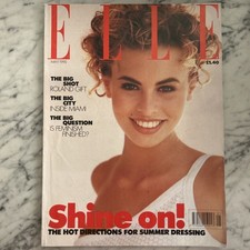 ELLE Magazine May  1990 Niki