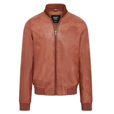 Herren Uni Hellbraun Leder