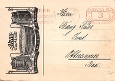 829609) DR illustr. FST Firmenkarte Akas Waschkessel Neu Ulm 1933