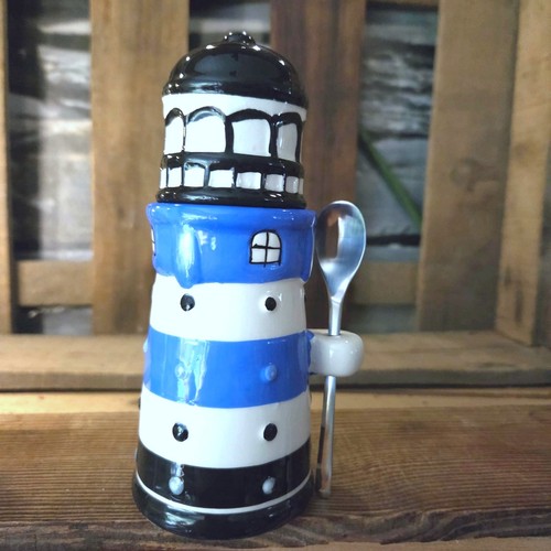 Leuchtturm blau lighthouse - blau,