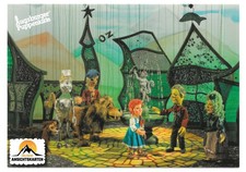 Der Zauberer von/The Wizard of Oz✴Grußkarte Augsburger Puppenkiste ✴AK Postkarte
