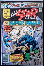 ALL STAR COMICS WITH THE SUPER