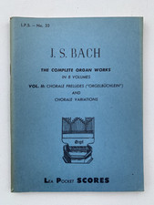 Noten. J.S. Bach. The complete