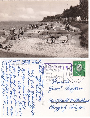 Kiel schilksee gelaufen 1961 - kiel,
