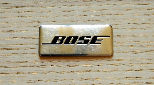 Bose aluminium logo - aluminium,