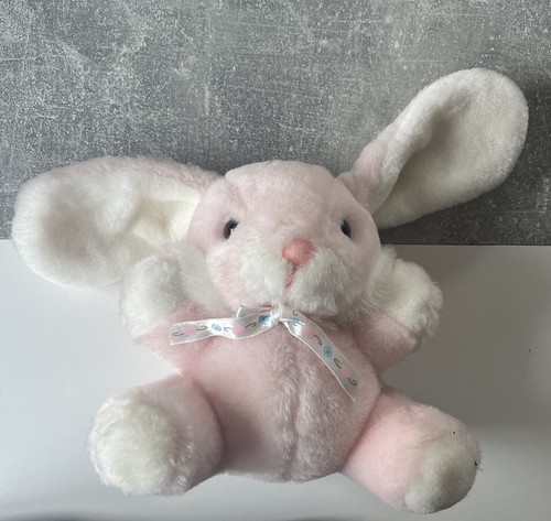 Stofftier rosa hase plüsch - rosa,