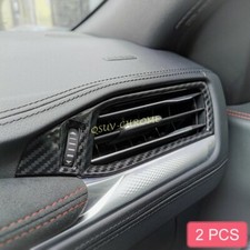 Für 2020-2025 Ford Kuga LHD Carbon Faser Innen Armaturenbrett Seite Belüftung