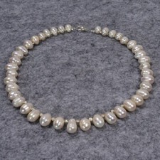 Südseeperlen Halskette, Edelsteinhalskette (K723), Edelsteinschmuck, Perle