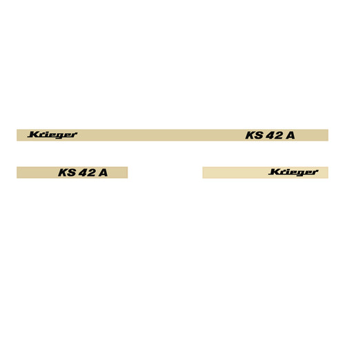 Krieger ks42a aufkleber - ks42a,
