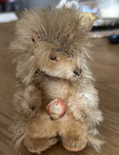 Steiff joggi igel - , mohair