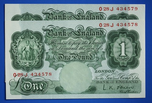 1955 bank england one - 2, of