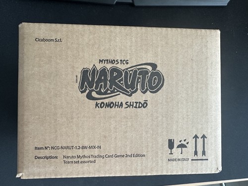 Sealed case naruto mythos tcg - sealed,