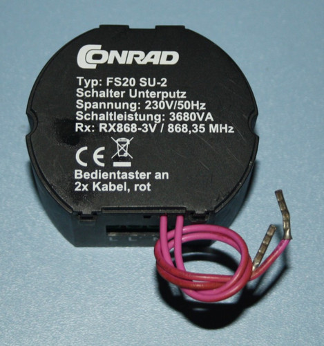 Conrad fs20 unterputz - fs20, su-2
