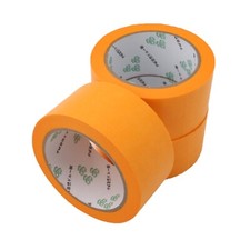 6 Goldband // 50mm x 50m // Soft Tape Abdeckband Washi Tape // Markenqualität DE