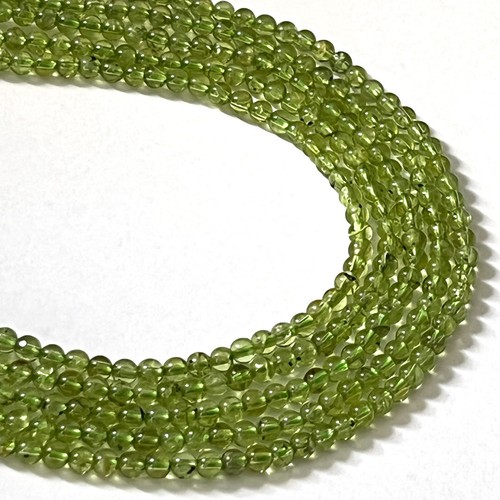 4 mm peridot kugeln - 4,