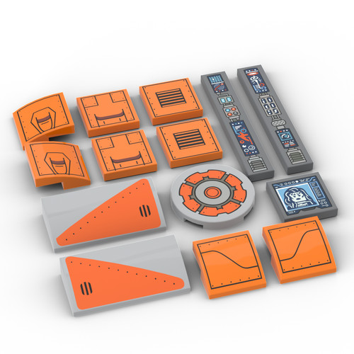 Upgrade kit - (bedruckte, teile)