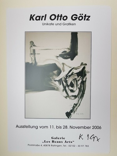 Karl otto götz k - /, k.o