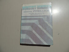 Werkstatthandbuch  Honda Prelude BA4 1988 3. Generation Wartung Reparatur