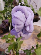 Medusa Kerze Sojawachs -