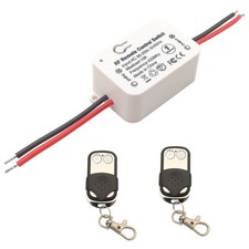DieseRC AC 230V 220V Funk Fernbedienung Lichtschalter 1500W RF Relais Empfänger