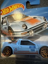 Hot Wheels Ford RS200 In Blau
