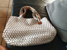 Tasche Silber Intrecciato Stil Blogger Boho Festival 