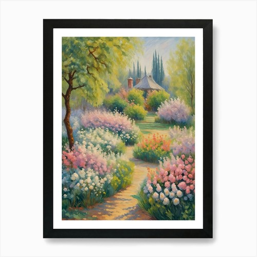 Romantischer gartenweg - romantischer,