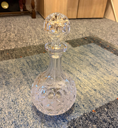 Elegante kristallglas karaffe - elegante, kristallglas-karaffe