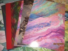 6 Bg. Spiegel-Karton, verschiedene Designs, A4, 200 g/m² (B)