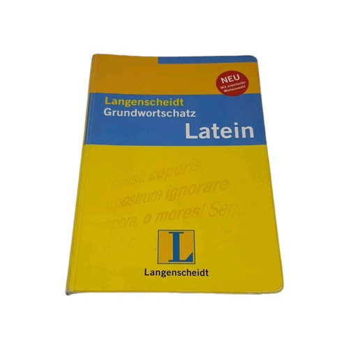 Grundwortschatz latein - grundwortschatz,