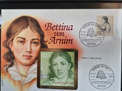 Banknotenbrief bettina von - banknotenbrief,