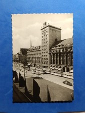 1115Ak. Leipzig Hochhaus Karl-Marx-Platz Gelaufen 1965