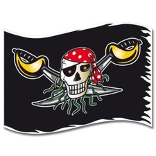 Piratenfahne Piratenflagge 90