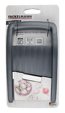 Fackelmann Kompakt-Hobel 16,5 cm aus Kunststoff Gemüse Hobel Reibe Küchenhelfer