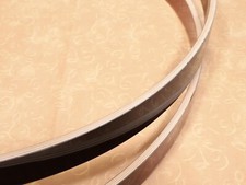 Original DW Holz Bass Drum Spannreifen Hoops 22" Set Natural + Black NEU