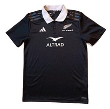 Adidas New Zealand All Blacks Jersey Trikot Short Sleeve Performance Aeroready M